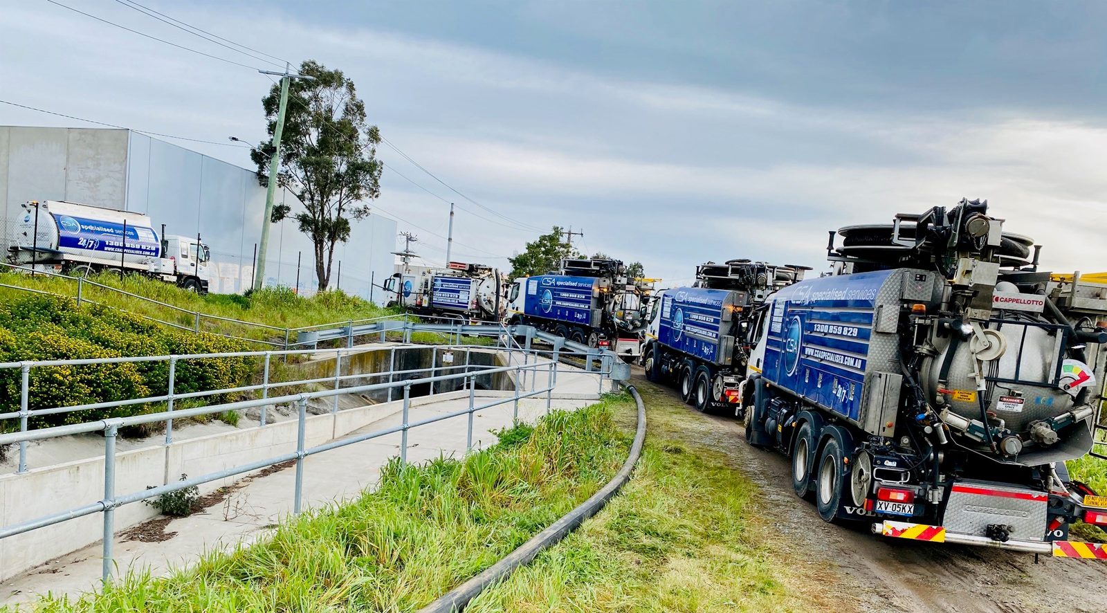 CSA Specialised Services on site