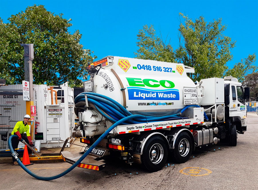 Eco Liquid Waste Removal on site