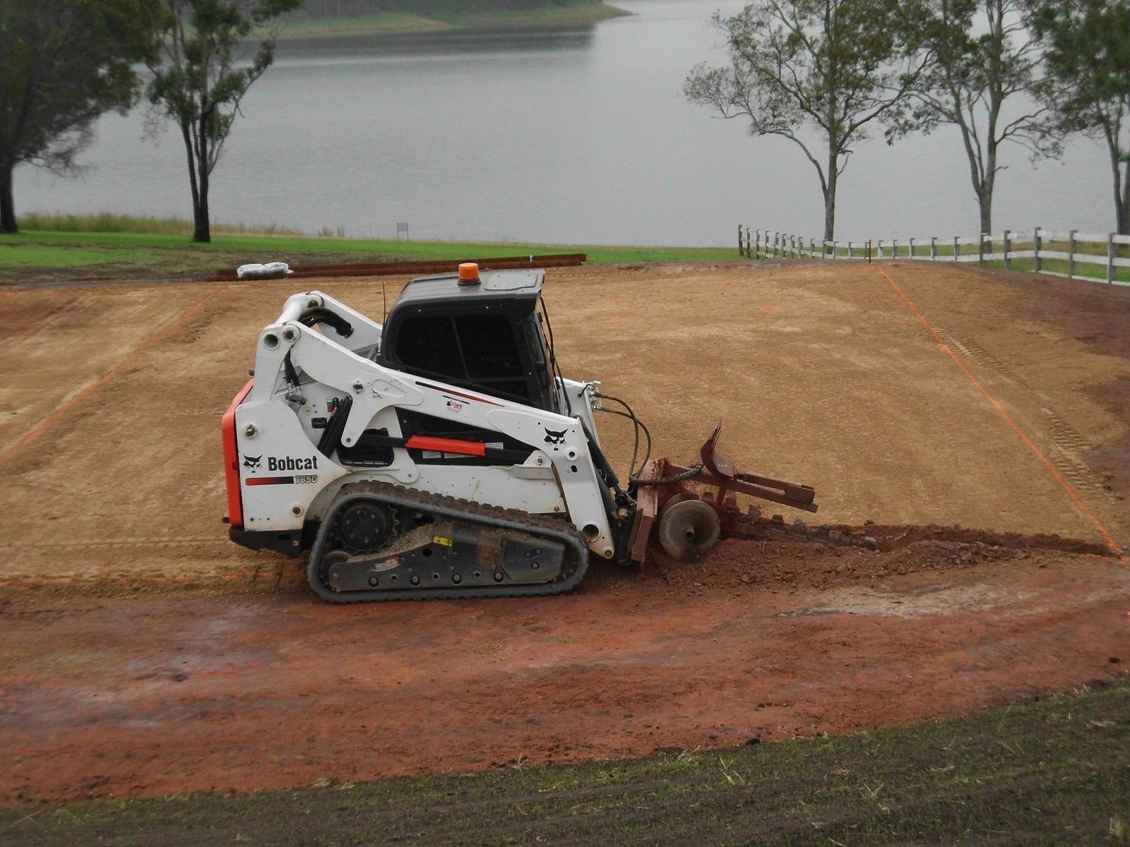 Evans Earthmoving Contractors on site