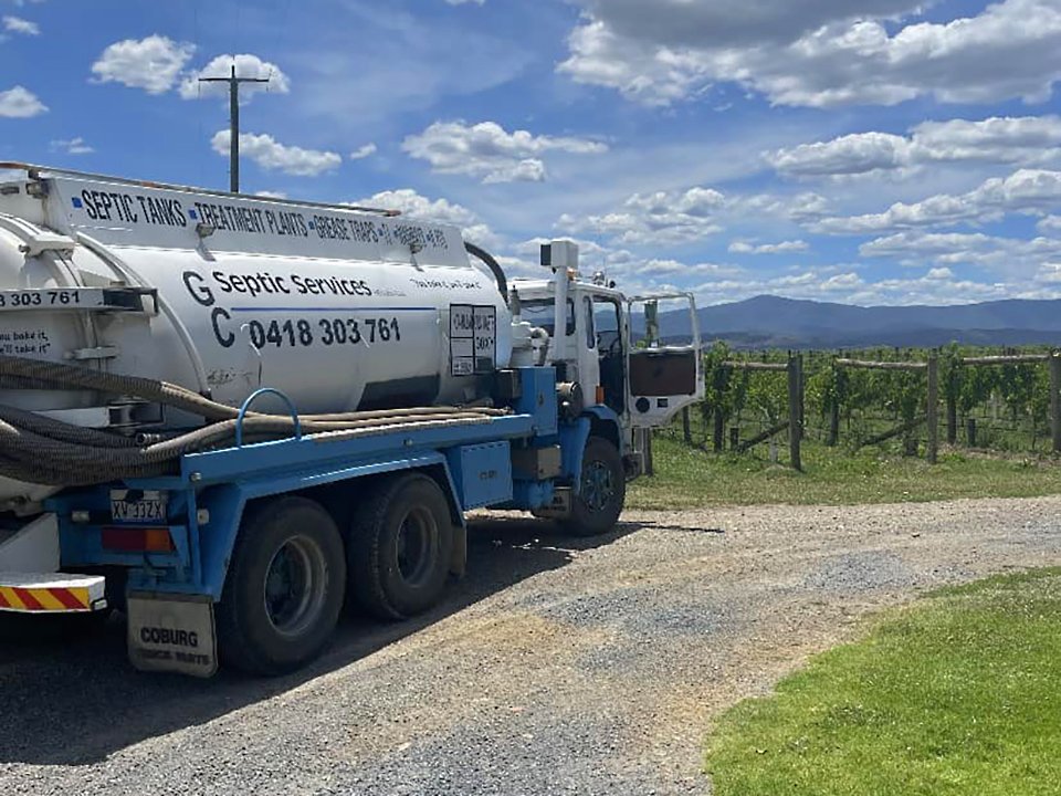 GC Septic Tank Cleaning on site