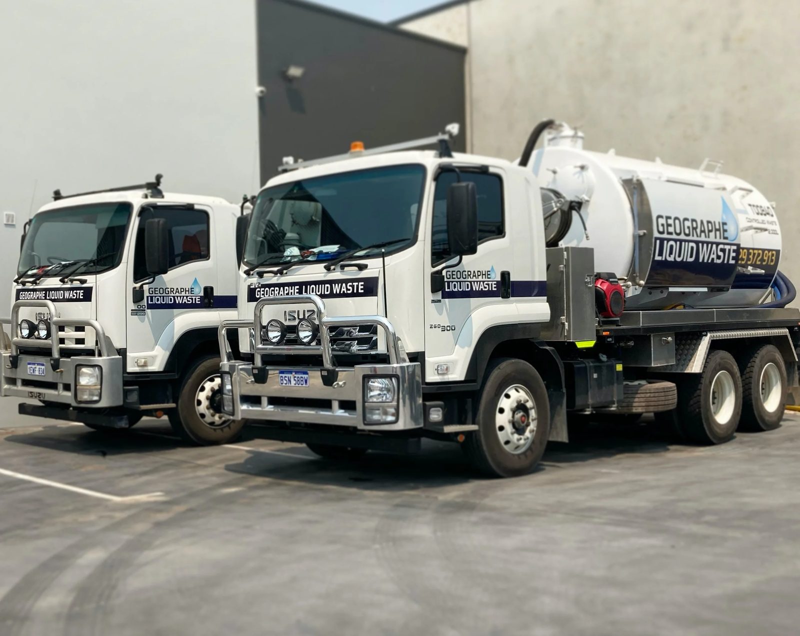 Geographe Liquid Waste on site