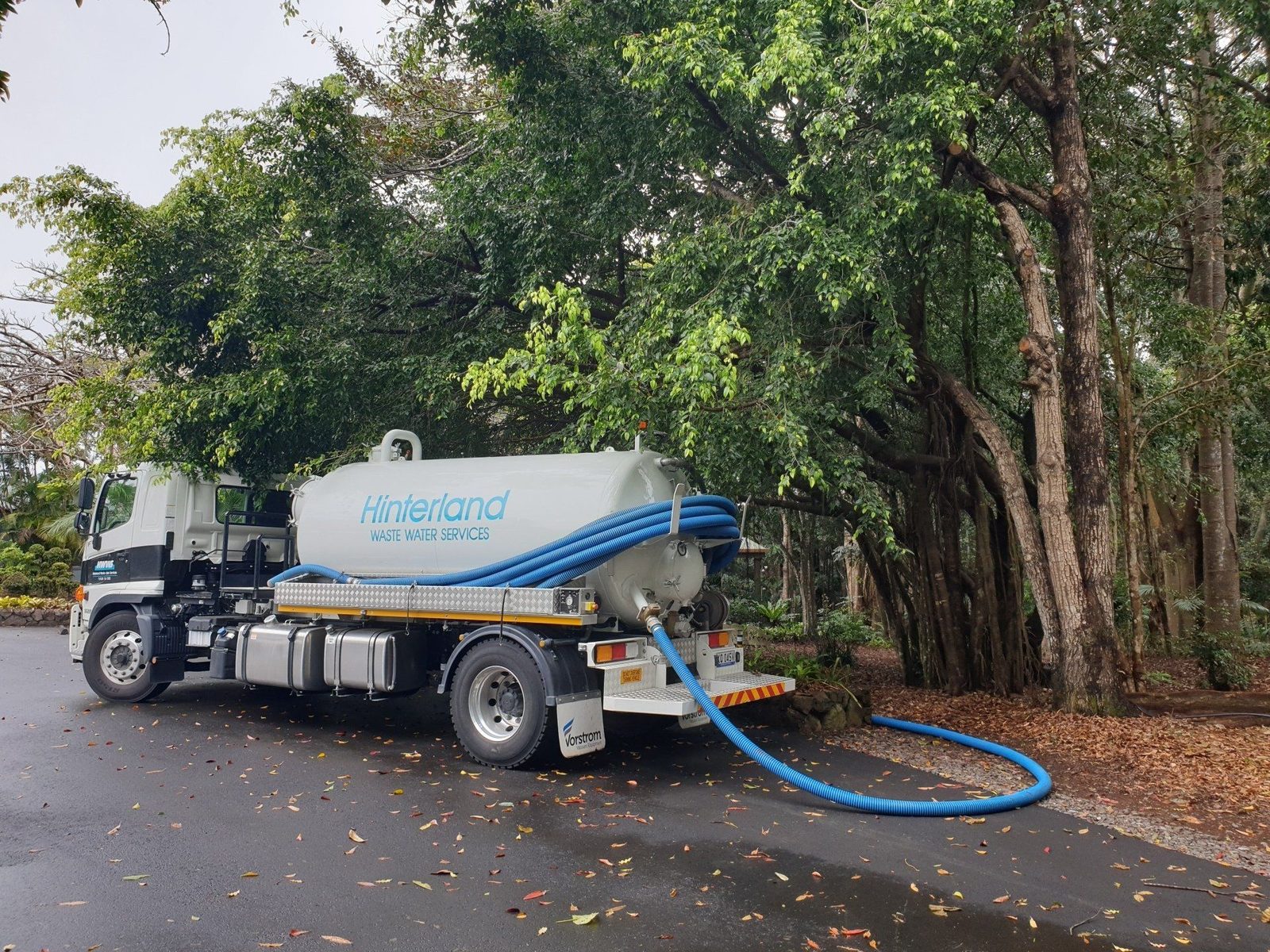Hinterland Waste Water Services on site