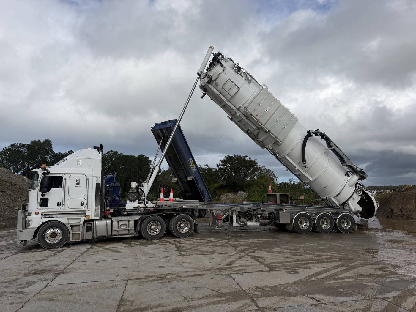KVAC Environmental Services on site