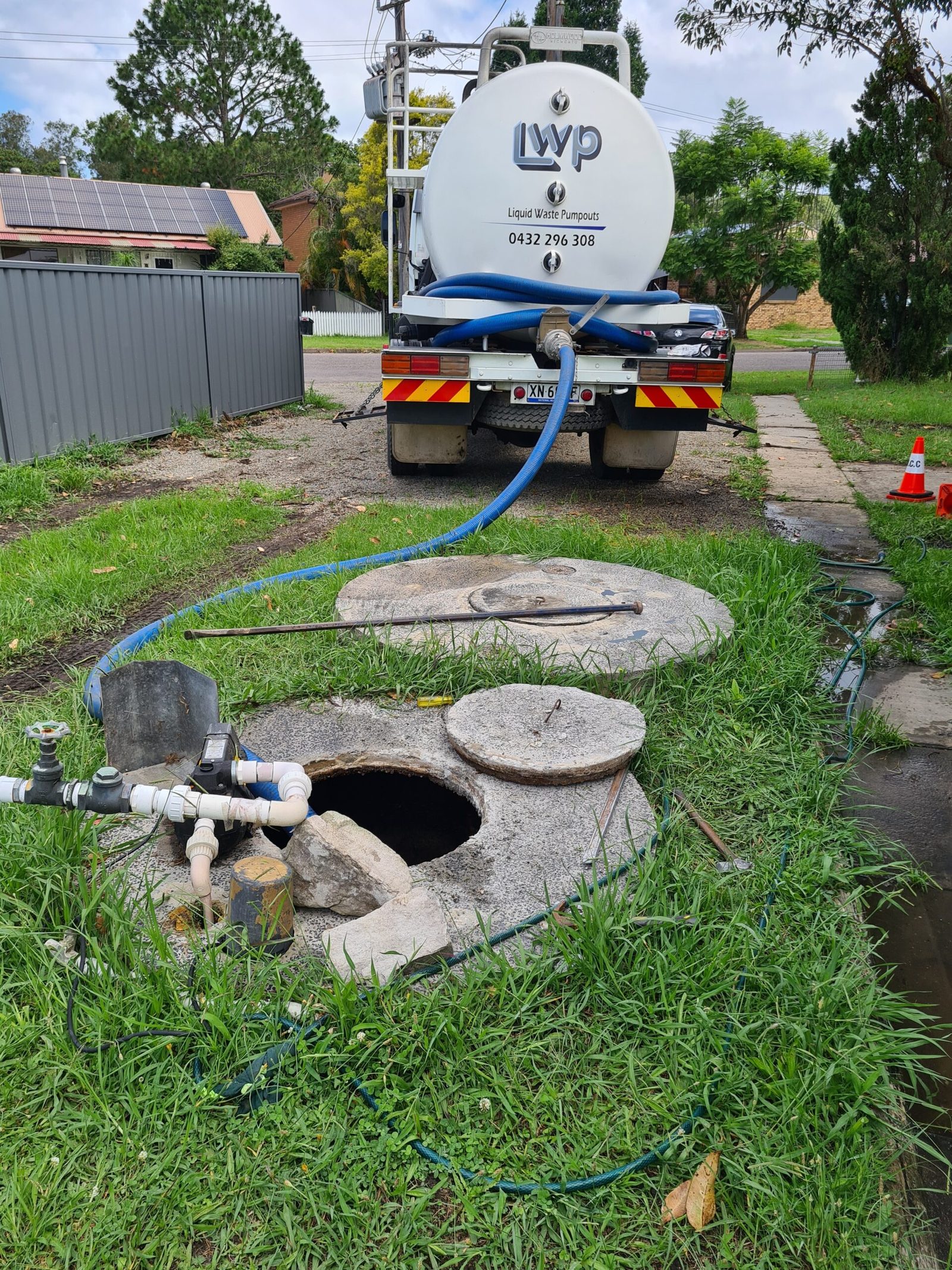 Liquid Waste Pumpouts work