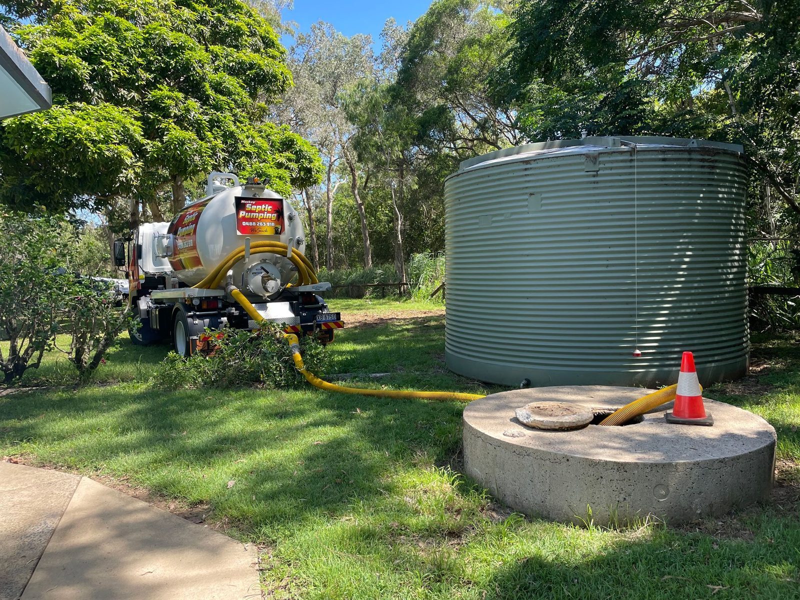 Mackay Septic Pumping work