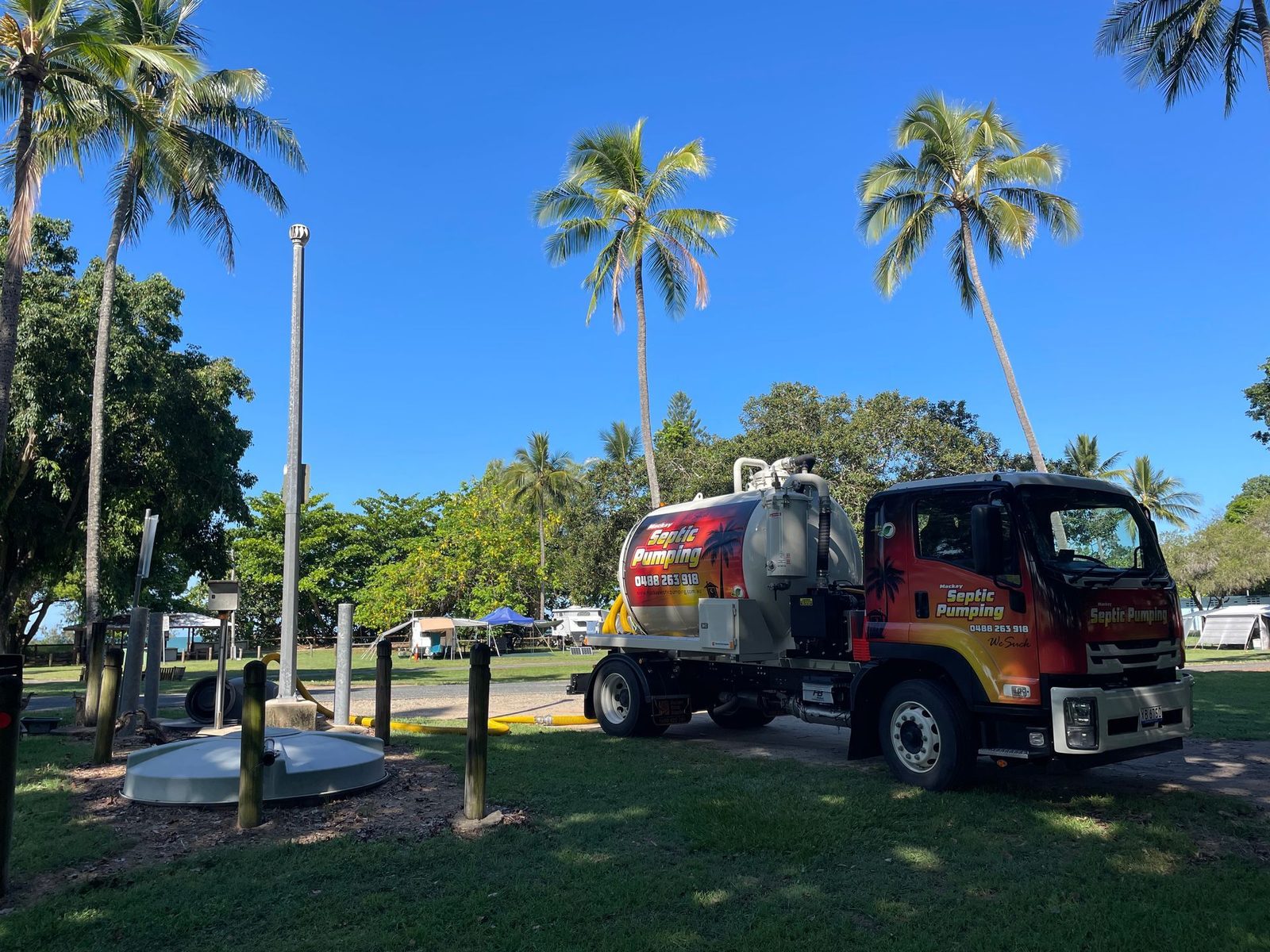 Mackay Septic Pumping on site