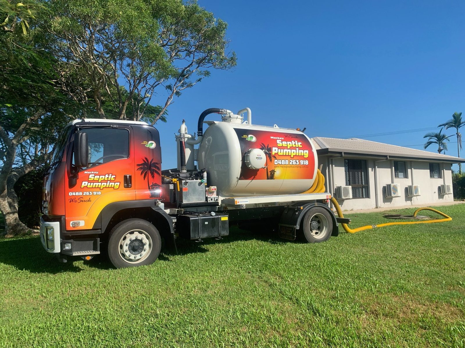 Mackay Septic Pumping work