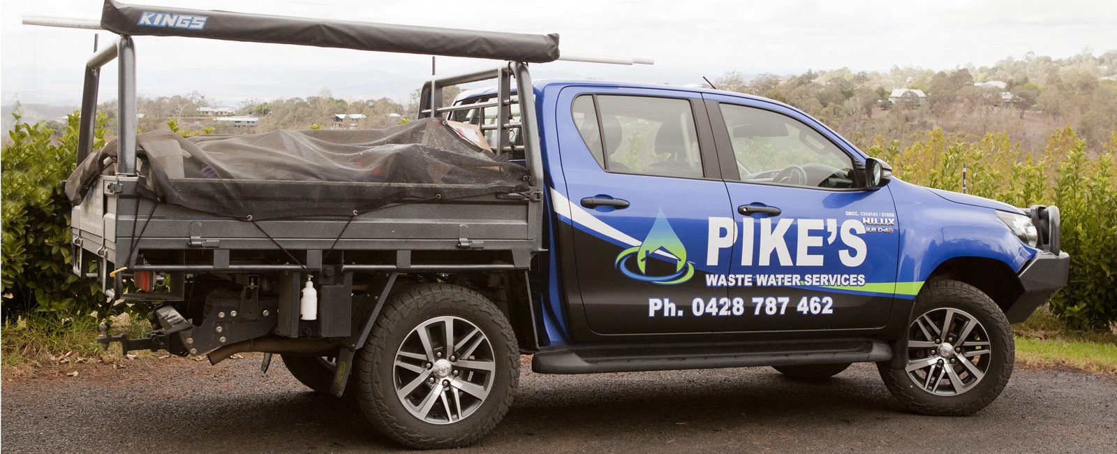 Pike's Waste Water Services on site