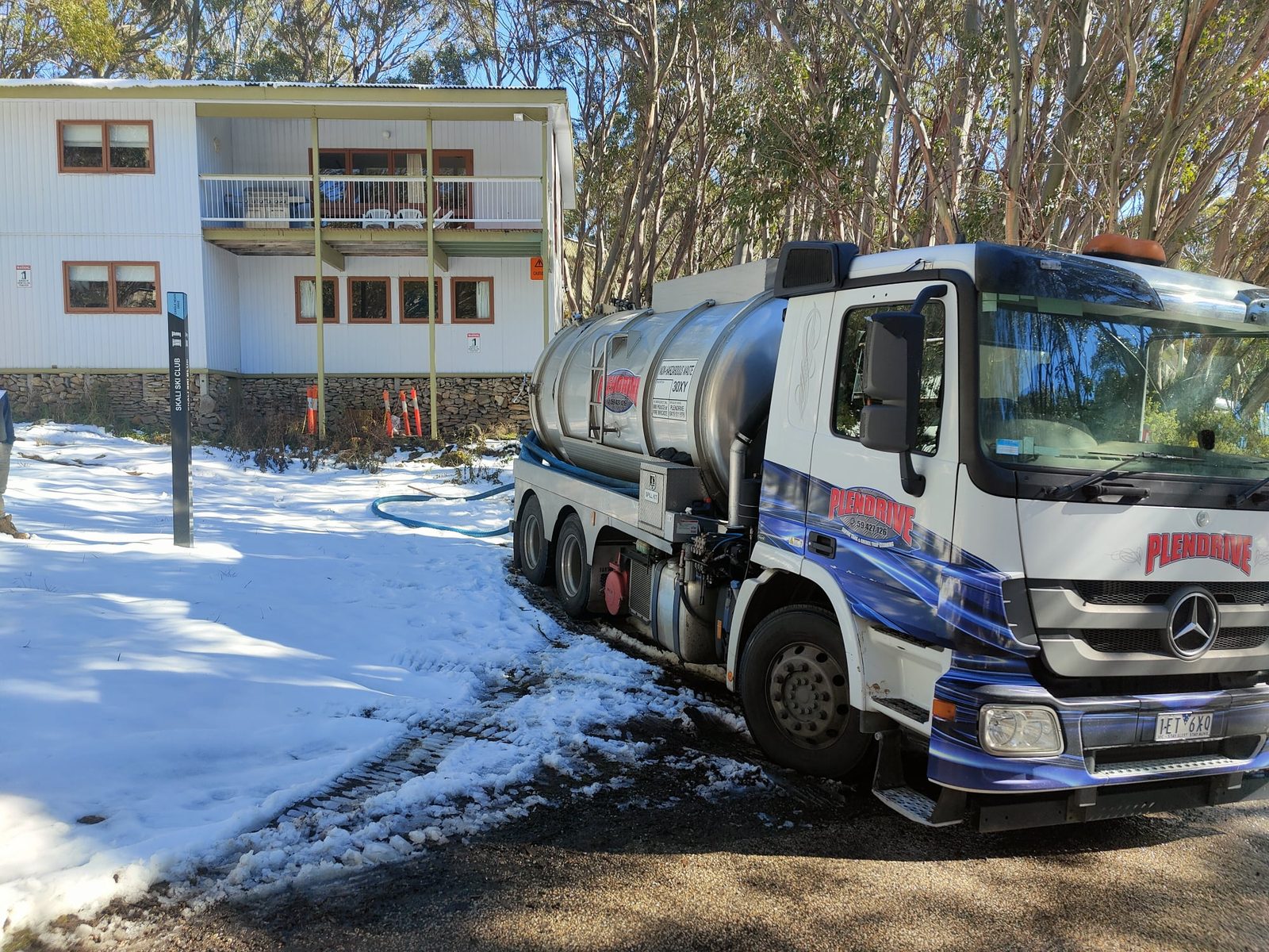 Plendrive Liquid Waste on site