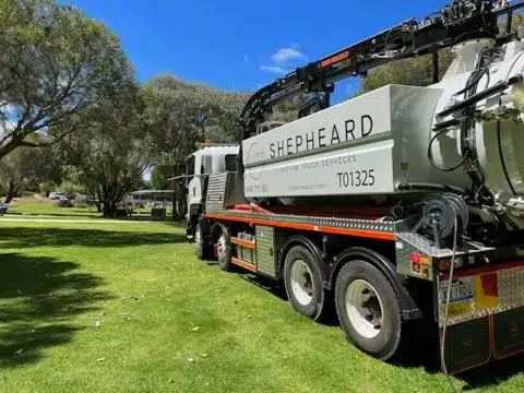 Shepheard Vacuum Truck Services work