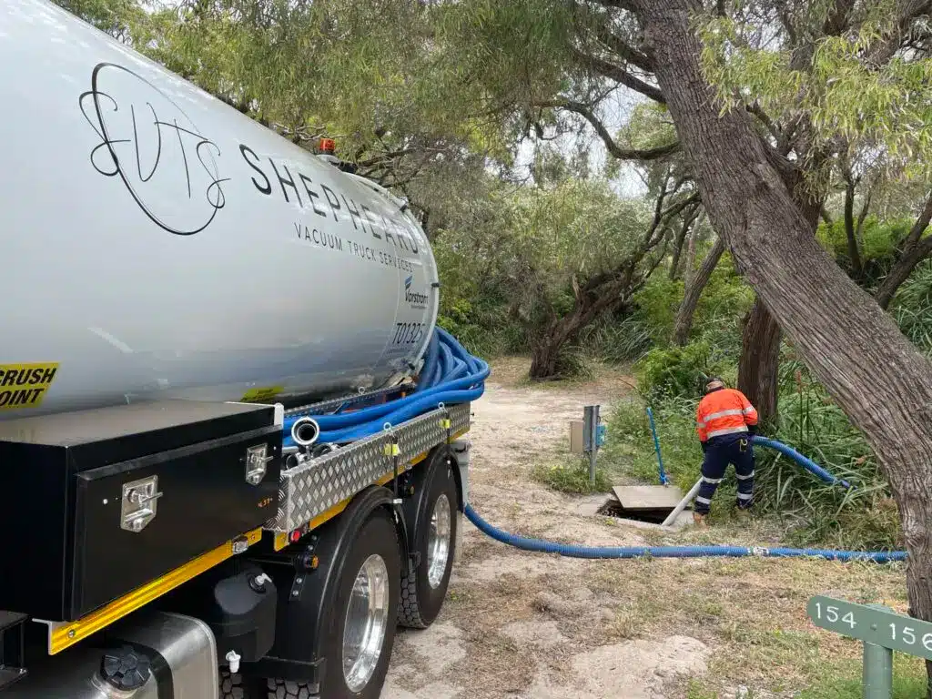 Shepheard Vacuum Truck Services work