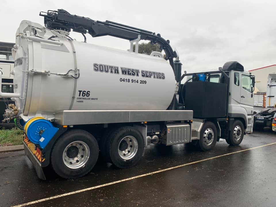 South West Septics on site