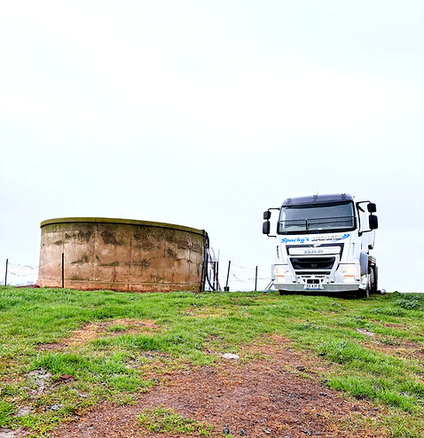 Spacky's Septic Service work