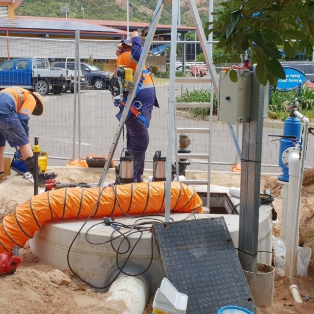 Waste Water Works work