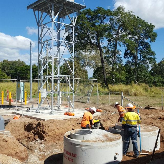 Waste Water Works work